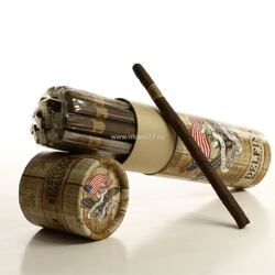 Подарочный набор MUWAT Kentucky Fire Cured Delfinas (18 штук) Kentucky Fire-Cured 6(1/2)*26 Lancero/Panatela (№2033)