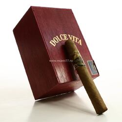 Подарочный набор Dolce Vita Liqueurs Amaretto (20 штук) Connecticut 6*50 Toro (№2096)