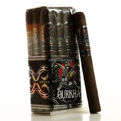 Подарочный набор Gurkha Enforcer (12 штук) Maduro 8*60 Gordo (№2196)