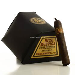 Подарочный набор Nica Rustica by Drew Estate (25 штук). Connecticut Broadleaf 4(1/2)*50 Short Robusto (№2227)