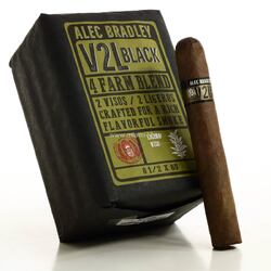 Подарочный набор Alec Bradley V2L Black (20 штук). Ligero 6(1/2)*60 Gordo. Рейтинг 90 (№2246)