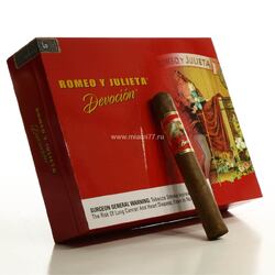 Подарочный набор Romeo y Julieta Devocion (в коробке 20 штук). Ecuador Habano 6*52 Toro (№2292)