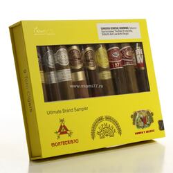 Подарочный набор 2021 Montecristo, Romeo y Julieta, H. Upmann (в наборе 9 штук) 6*52 Toro. Рейтинг 91.91.91.92.93.93.94.94. Номер 3 в 2012 году (№2308)