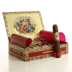 Подарочный набор La Aroma de Cuba (в коробке 20 шт). Connecticut Broadleaf 5*50 Rothschild. Рейтинг 93 (№2317)
