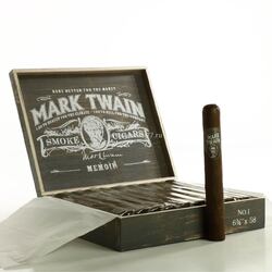 Подарочный набор Mark Twain Memoir (в коробке 20 штук). Maduro 6(3/4)*58 Gordo (№2367)