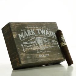 Подарочный набор Mark Twain Memoir (в коробке 20 штук). Maduro 6*60 Gordo (№2369)