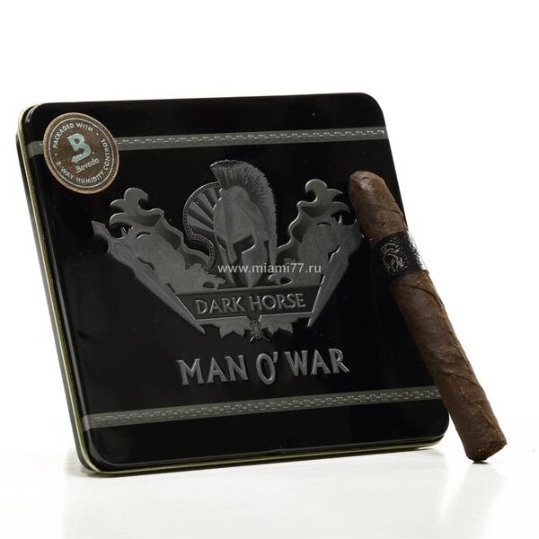 Man O' War Dark Horse (1 штука). Maduro 4*32 Cigarillos (№2516)