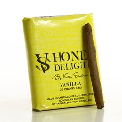 Victor Sinclair Honey Delights Vanilla (в пачке 20 штук). Indonesian 5*32 Cigarillos (№2496)