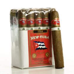 New Cuba Titan Connecticut (в пачке 15 штук) Ecuador Connecticut 6*60 Gordo (№2502)