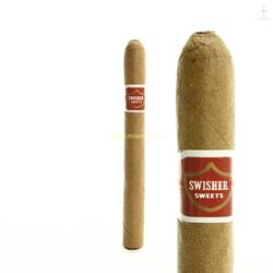 Сигариллы со сладким ароматом Swisher Sweets Slims. Habano 5(1/3)*36 Cigarillos. (№280)