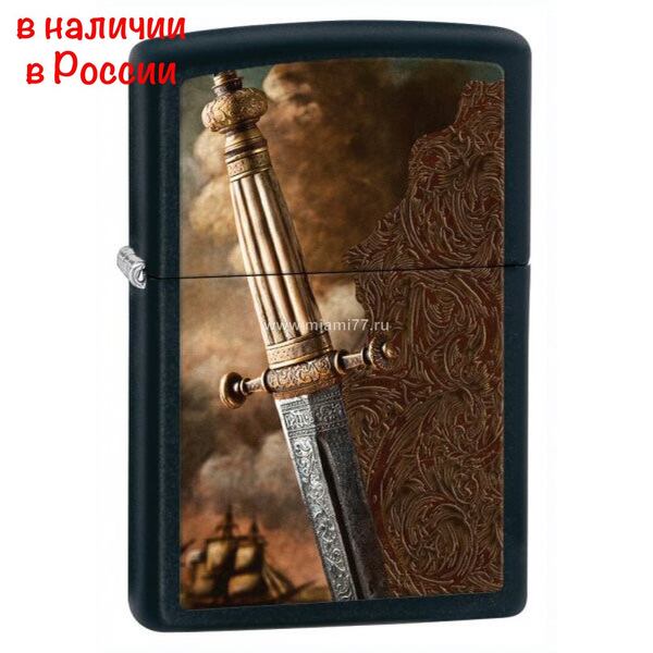 Зажигалка Zippo Sword of War made in USA (№5084)