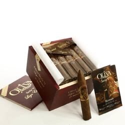 Подарочный набор OLIVA Serie 'V' (24 штуки) Habano Sun Grown 5*54 Belicoso. Рейтинг 94. №6 2019 года. №3 2017 года. №18 2012 года. №22 2011 года. №18 2010 года. №5 2009 года. №12 2008 года. №4 2007 года (№805)