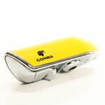 Подарочный набор COHIBA yellow. Зажигалка с пробойником плюс резак для сигар (№977)