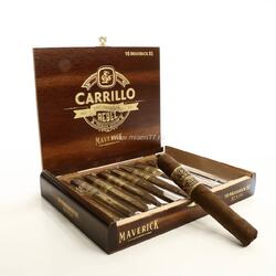 Подарочный набор E.P. Carrillo Original Rebel Maverick 52 (в коробке 10 штук). Ecuador Sumatra (5(1/2)x52) Robusto. Рейтинг 95 (№983)
